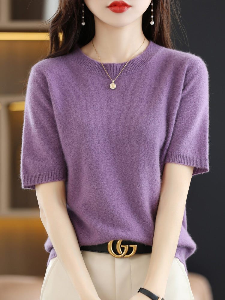 Women's Merino Wool Blend Jumper for Ladies 1