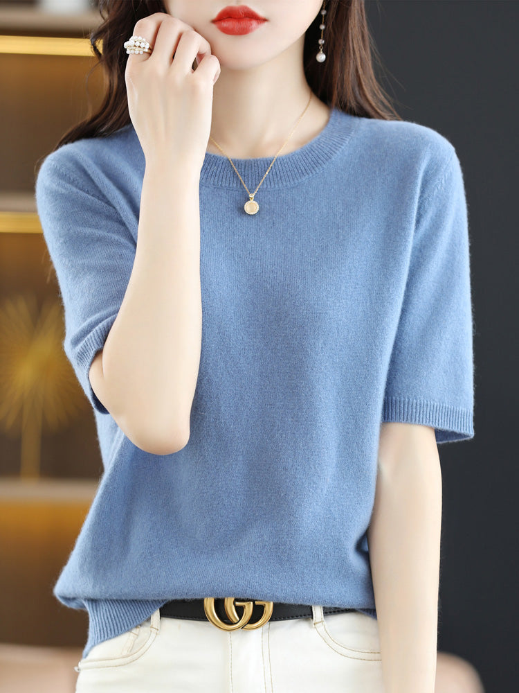 Women's Merino Wool Blend Jumper for Ladies 11