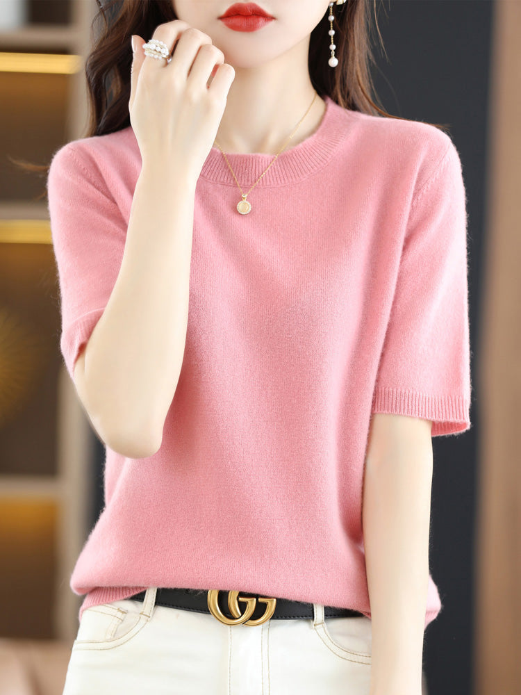 Women's Merino Wool Blend Jumper for Ladies 12