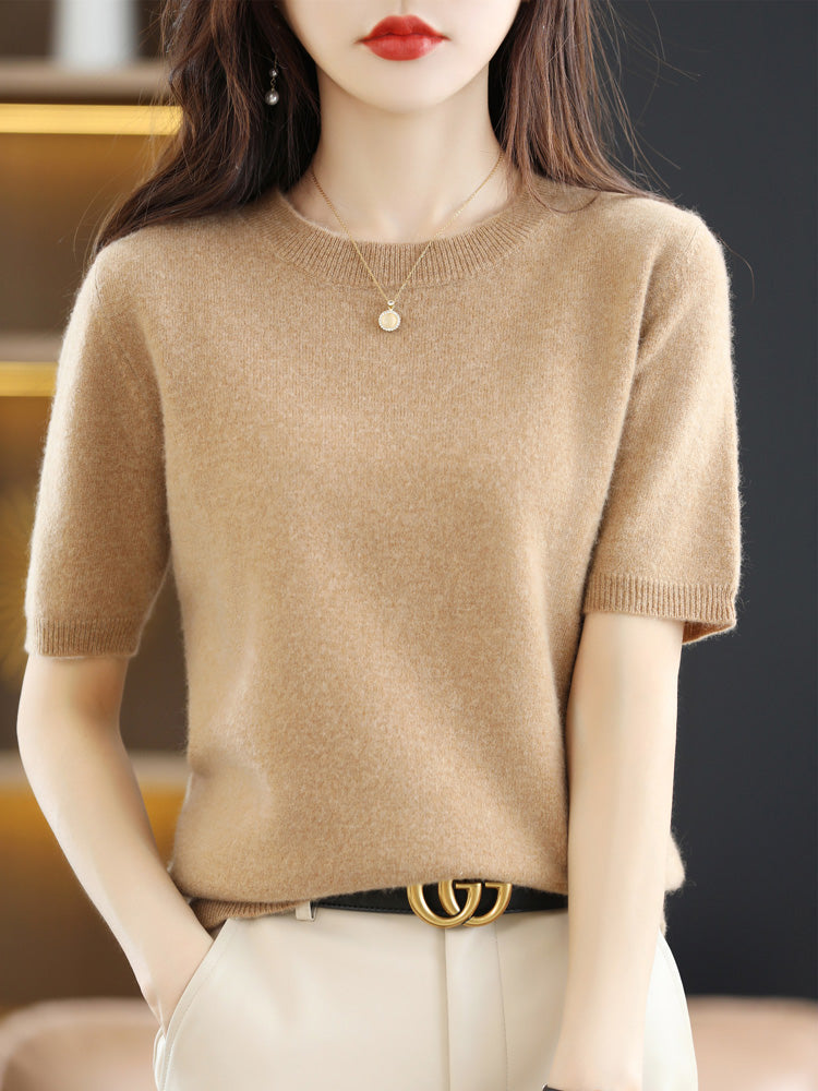 Women's Merino Wool Blend Jumper for Ladies 16