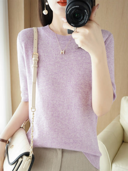 Women's Merino Wool Blend Jumper for Ladies 4