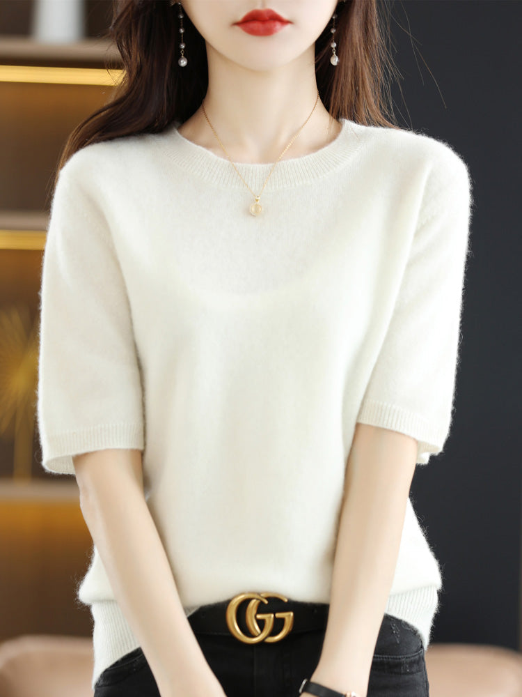 Women's Merino Wool Blend Jumper for Ladies 7