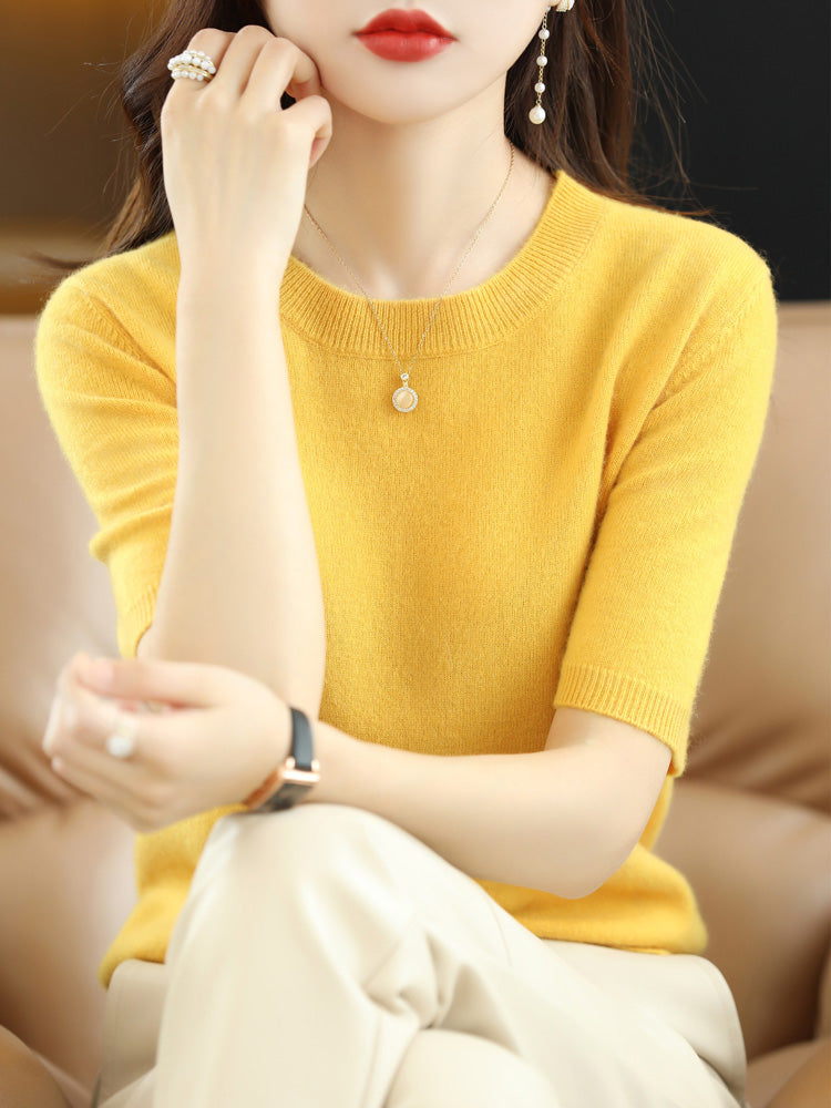 Women's Merino Wool Blend Jumper for Ladies 8