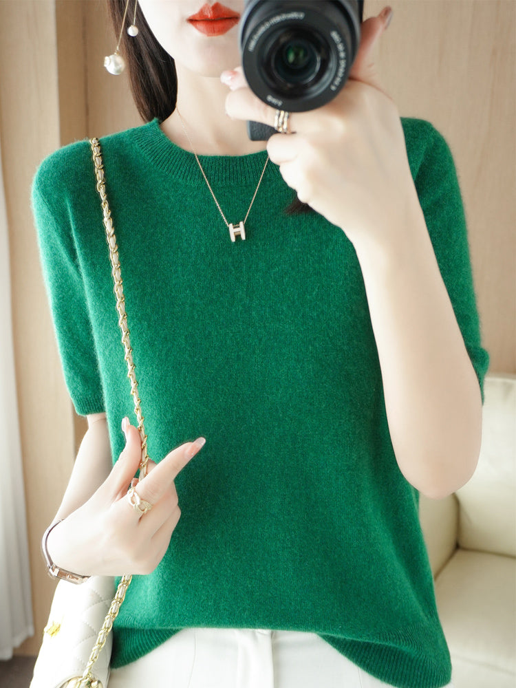 Women's Merino Wool Blend Jumper for Ladies 9