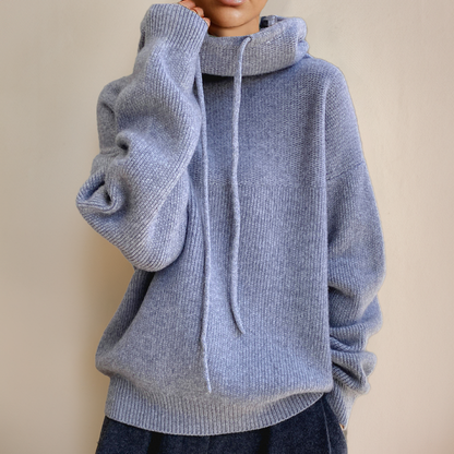 Women's Merino Wool Turtleneck Sweater 4