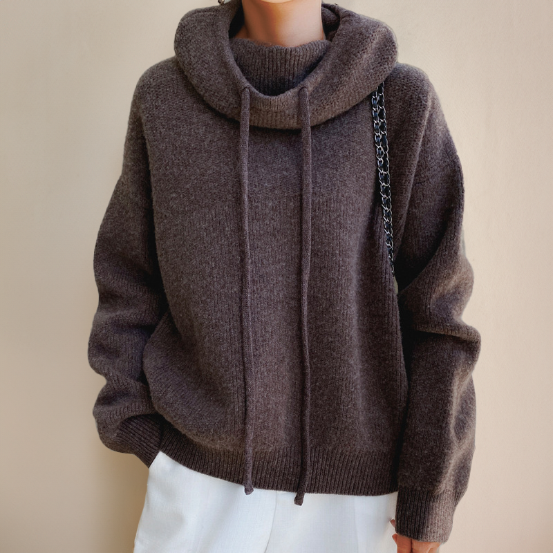 Women's Merino Wool Turtleneck Sweater 6
