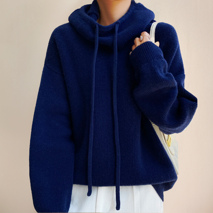Women's Merino Wool Turtleneck Sweater 7