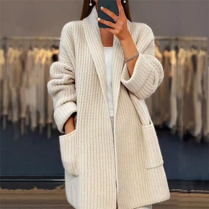 Women's Oversized Cardigan with Pockets 1