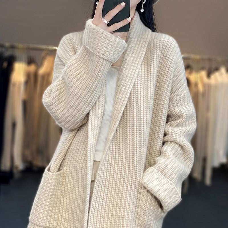 Women's Oversized Cardigan with Pockets 3