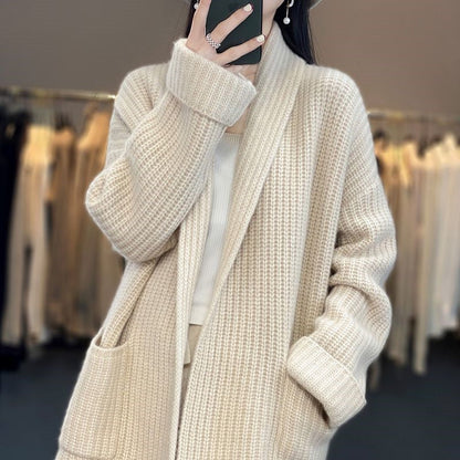 Women's Oversized Cardigan with Pockets 3