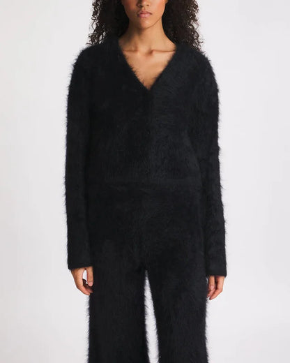 Women's Oversized Faux Cashmere Cardigan 9