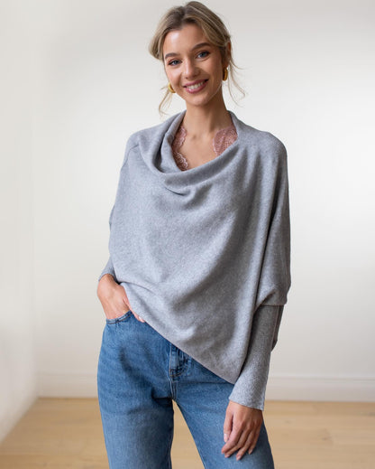 Women's Oversized Off Shoulder Sweater 1