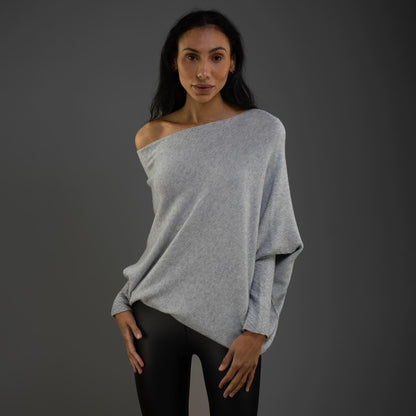Women's Oversized Off Shoulder Sweater 2