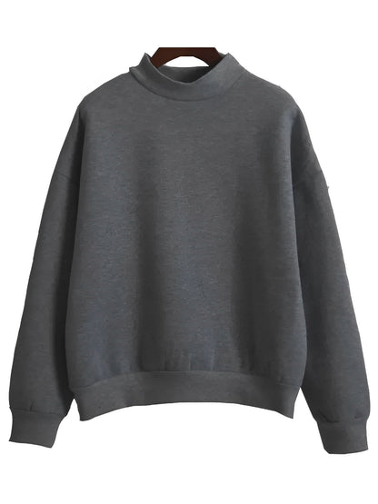 Women's Oversized Round Neck Sweater 2