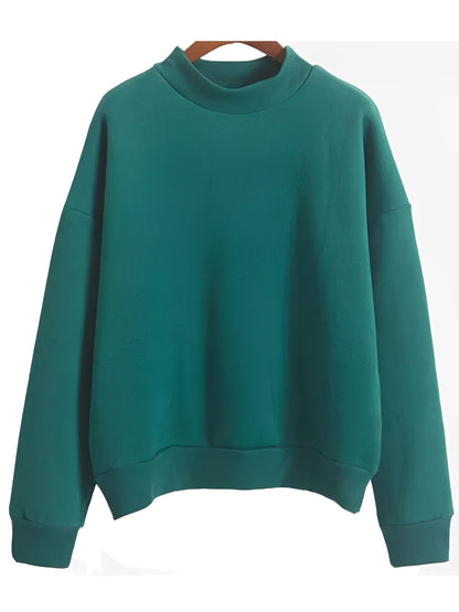 Women's Oversized Round Neck Sweater 8