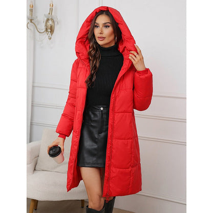 Women's Quilted Hooded Coat 1