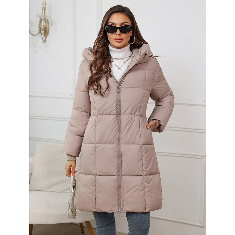 Women's Quilted Hooded Coat 4