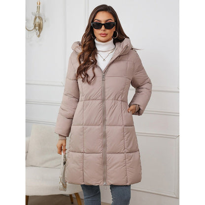 Women's Quilted Hooded Coat 4