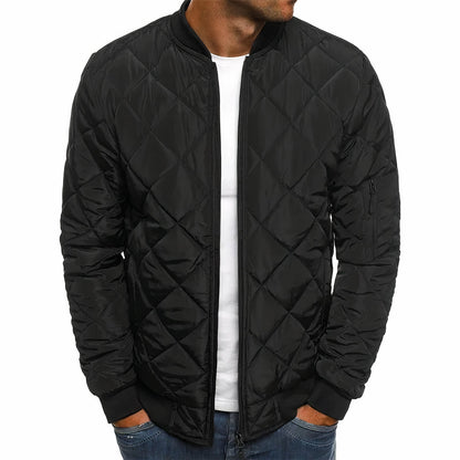 Men's Quilted Jacket for Spring