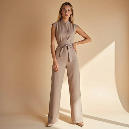 Women's Sleeveless Jumpsuit - Elegant Chic Playsuit 1