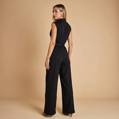 Women's Sleeveless Jumpsuit - Elegant Chic Playsuit 5