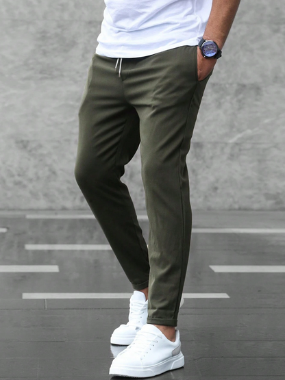 Women's Stretch Trousers - Premium Comfort Black Pants