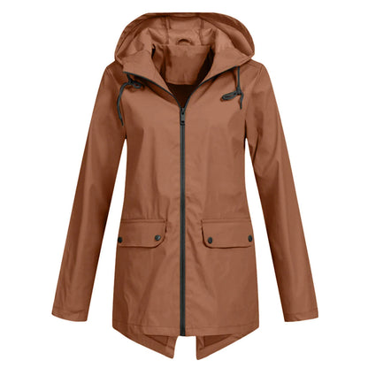 Women's Stylish Mackintosh Rain Jacket