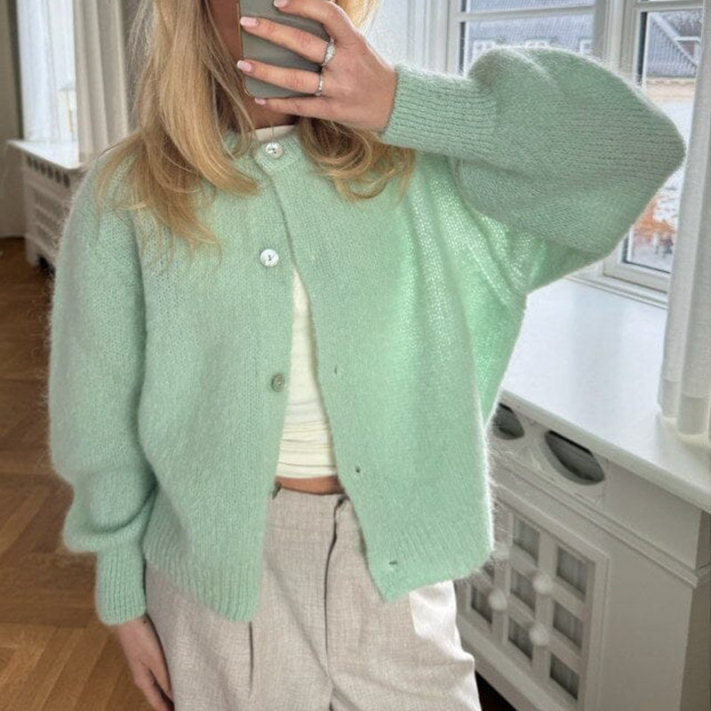 Women's Vintage-Inspired Cardigan Sweater 5