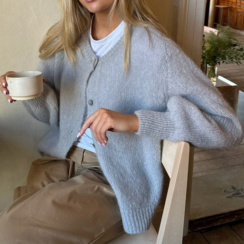 Women's Vintage-Inspired Cardigan Sweater 8