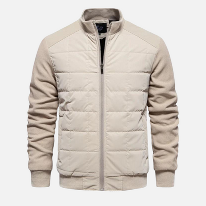 Women's Winter Jacket with Adjustable Hood and Pockets