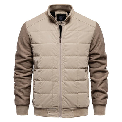 Women's Winter Jacket with Adjustable Hood and Pockets