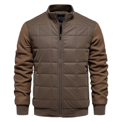 Women's Winter Jacket with Adjustable Hood and Pockets