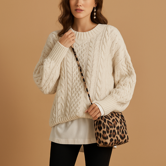 Women's Knit Oversized Jumper