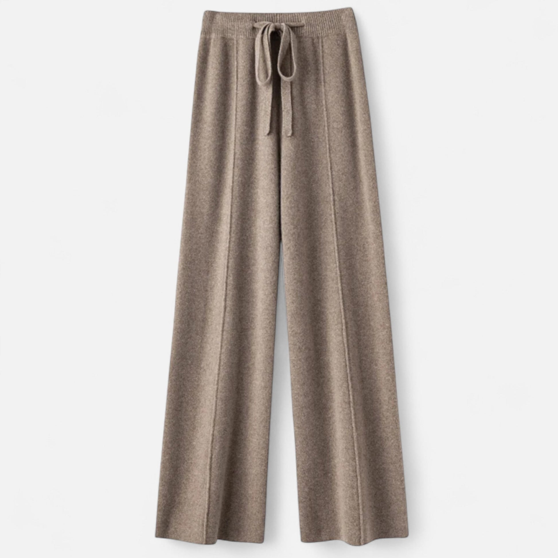Women's Wool Wide Leg Trousers