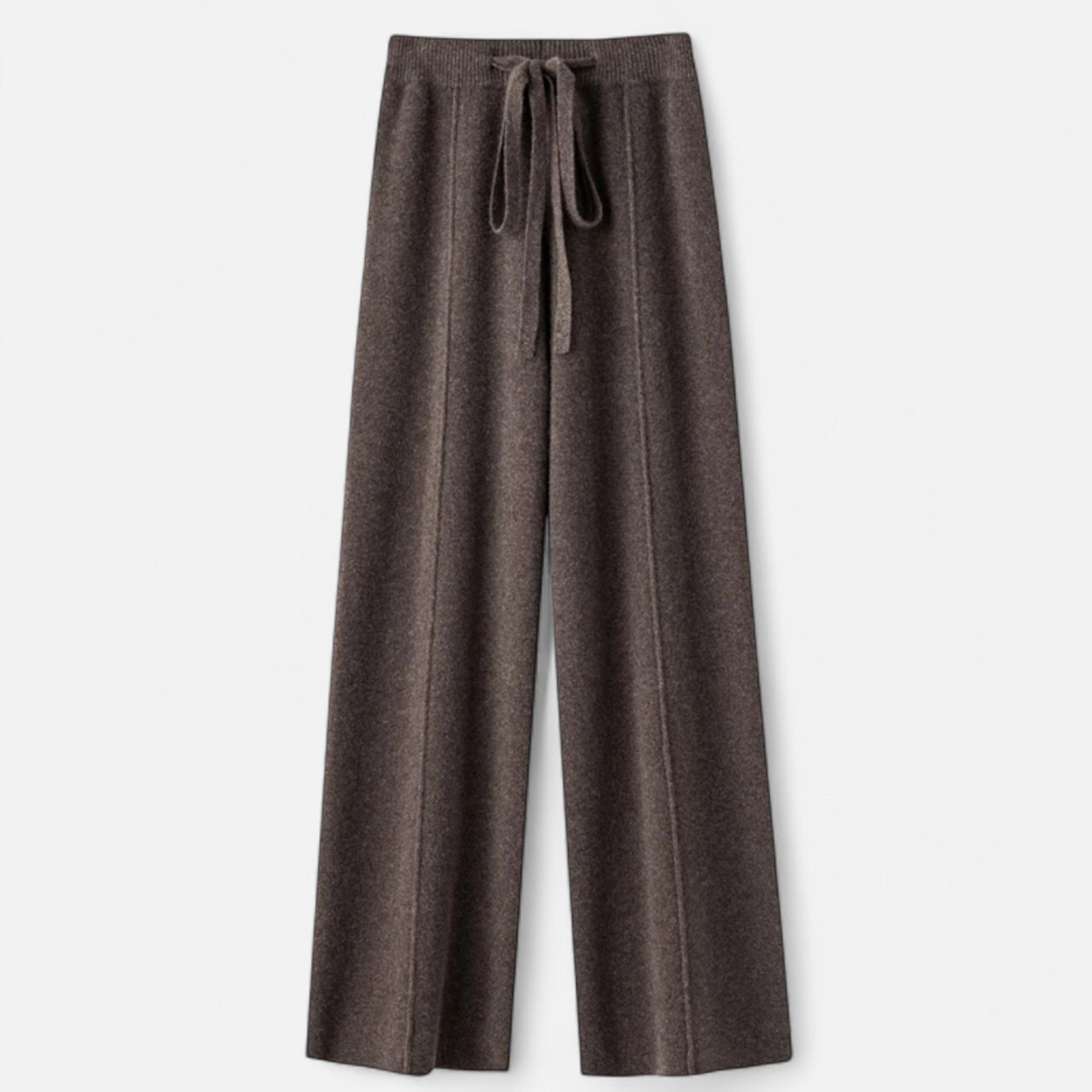 Women's Wool Wide Leg Trousers