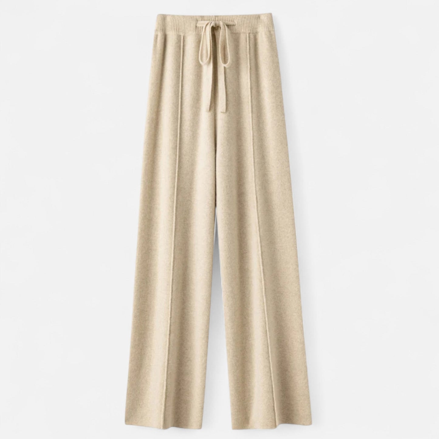 Women's Wool Wide Leg Trousers