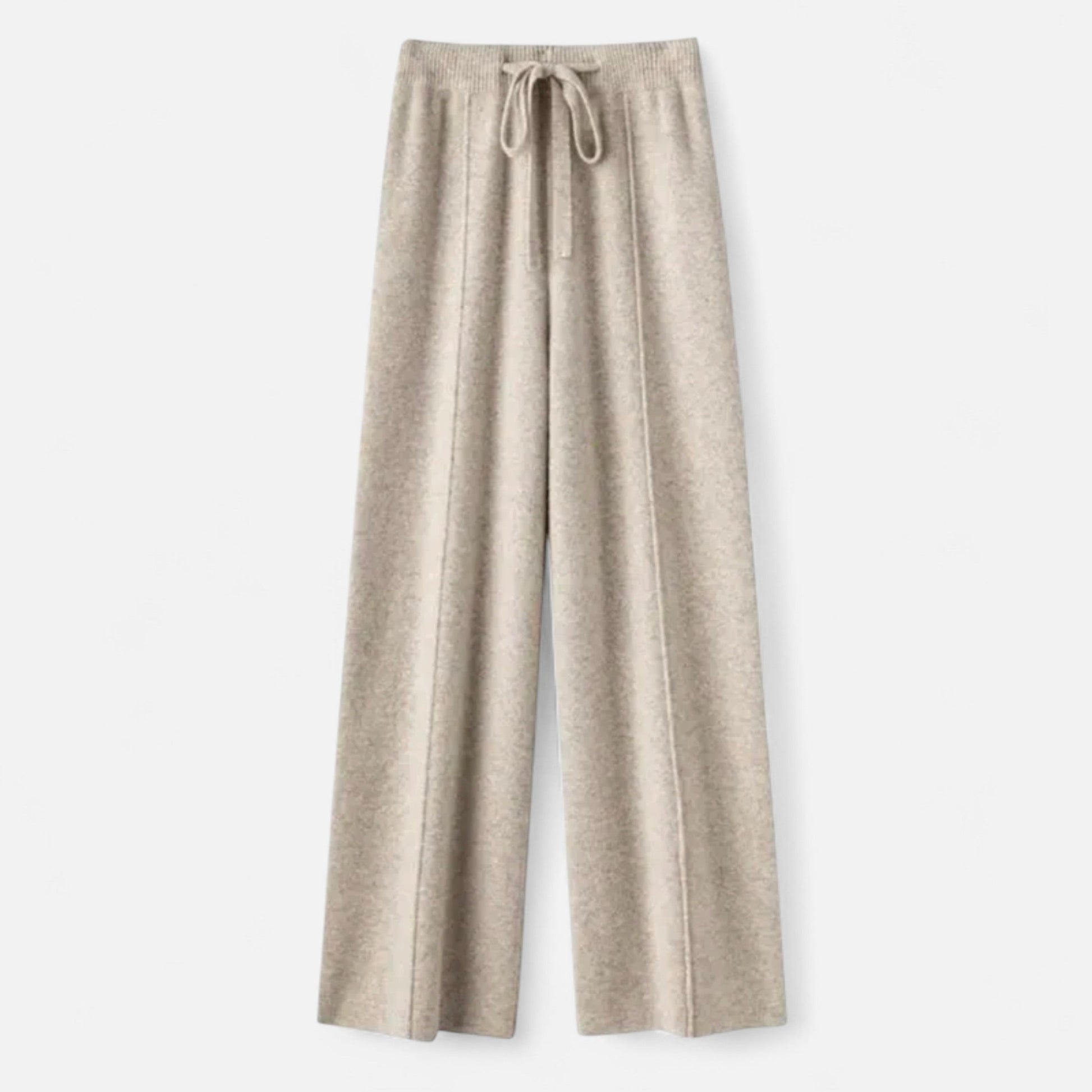 Women's Wool Wide Leg Trousers